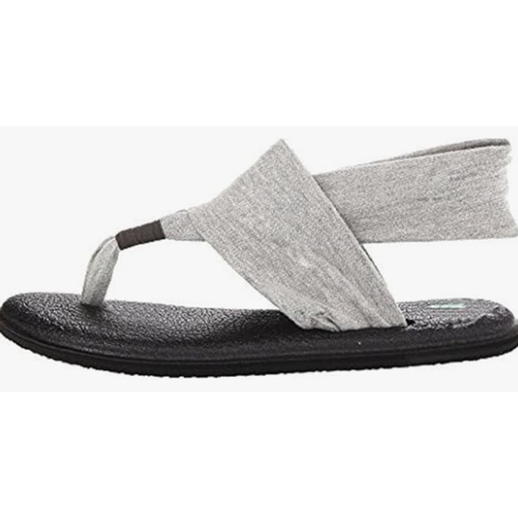 Sanuk Women's Yoga Sling 2 Sandals Size 10  Grey NWT - Picture 5 of 9